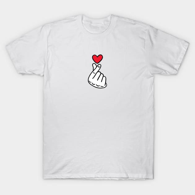 Korean Love Symbol T-Shirt by uncommontee